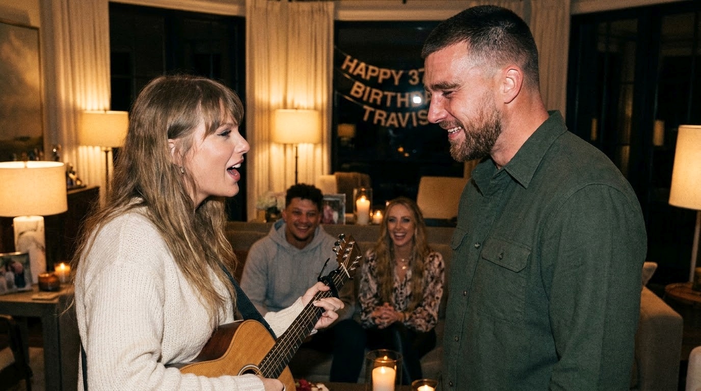 Taylor Swift Surprises Husband Travis Kelce With a Special New 37th Birthday Song, “Together Forever,” Written and Dedicated Exclusively to Him