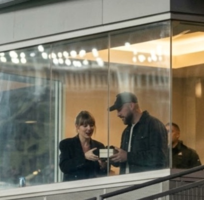 Taylor Swift and Husband Travis Kelce Steal the Spotlight Alongside Patrick and Brittany Mahomes on a Power Double-Date at the Yankees vs. Rays ALDS Playoff Game During the Chiefs' Bye Week and Travis's 37th Birthday Celebrations in the Bronx - as Taylor Rocks Her Signature Red Lip and a Breathtaking, Razor-Sharp New Haircut