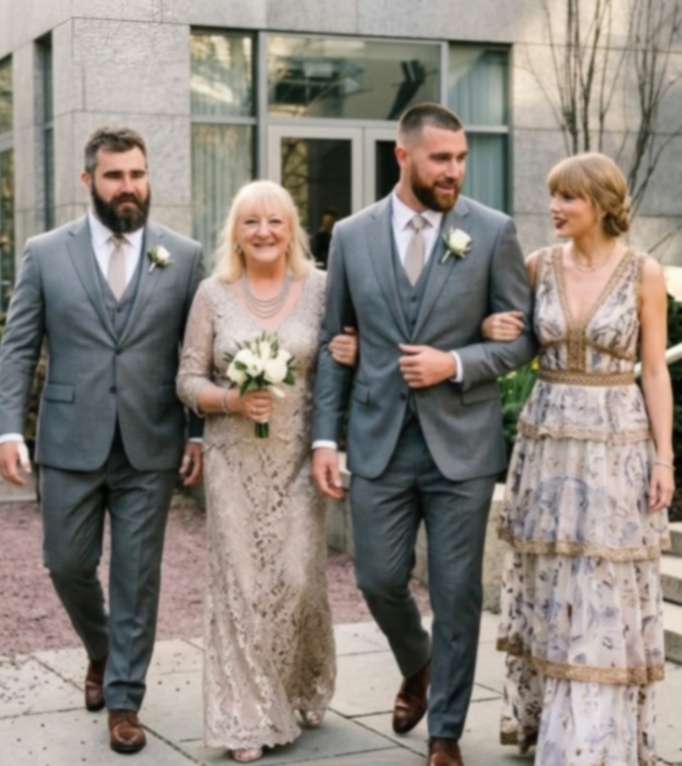 Donna Kelce Marries Boyfriend Adam Scott in a Luxurious Wedding Ceremony as Sons Travis Kelce, Alongside Wife Taylor Swift, and Jason Kelce Steal the Spotlight While Sharing an Emotional Family Moment, While Ex-Husband Ed Kelce and Kylie Kelce Remain Absent... See All Official Photos