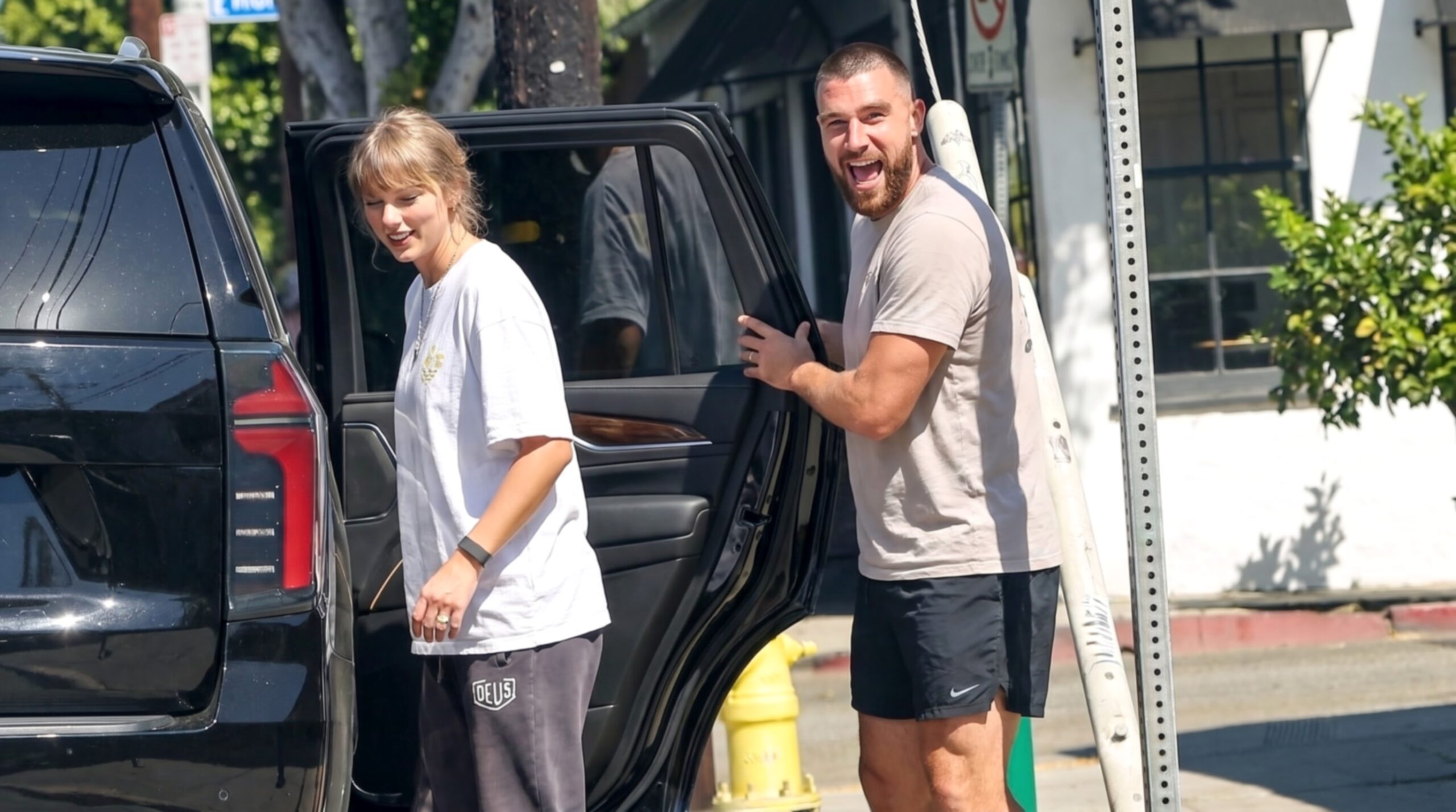 Taylor Swift and Husband Travis Kelce Spotted Enjoying a Morning Workout Together in New York City
