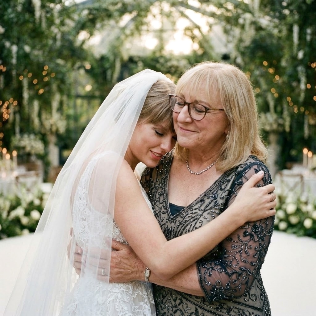 Taylor Swift Officially Releases the First Exclusive Look at Her Wedding Photos With Husband Travis Kelce and Both Sets of Parents, Donna and Ed Kelce and Andrea and Scott Swift, After Months of Secrecy and the Recent Daily Mail Leak of the Original Wedding Layout Plans and Scrapped Decisions