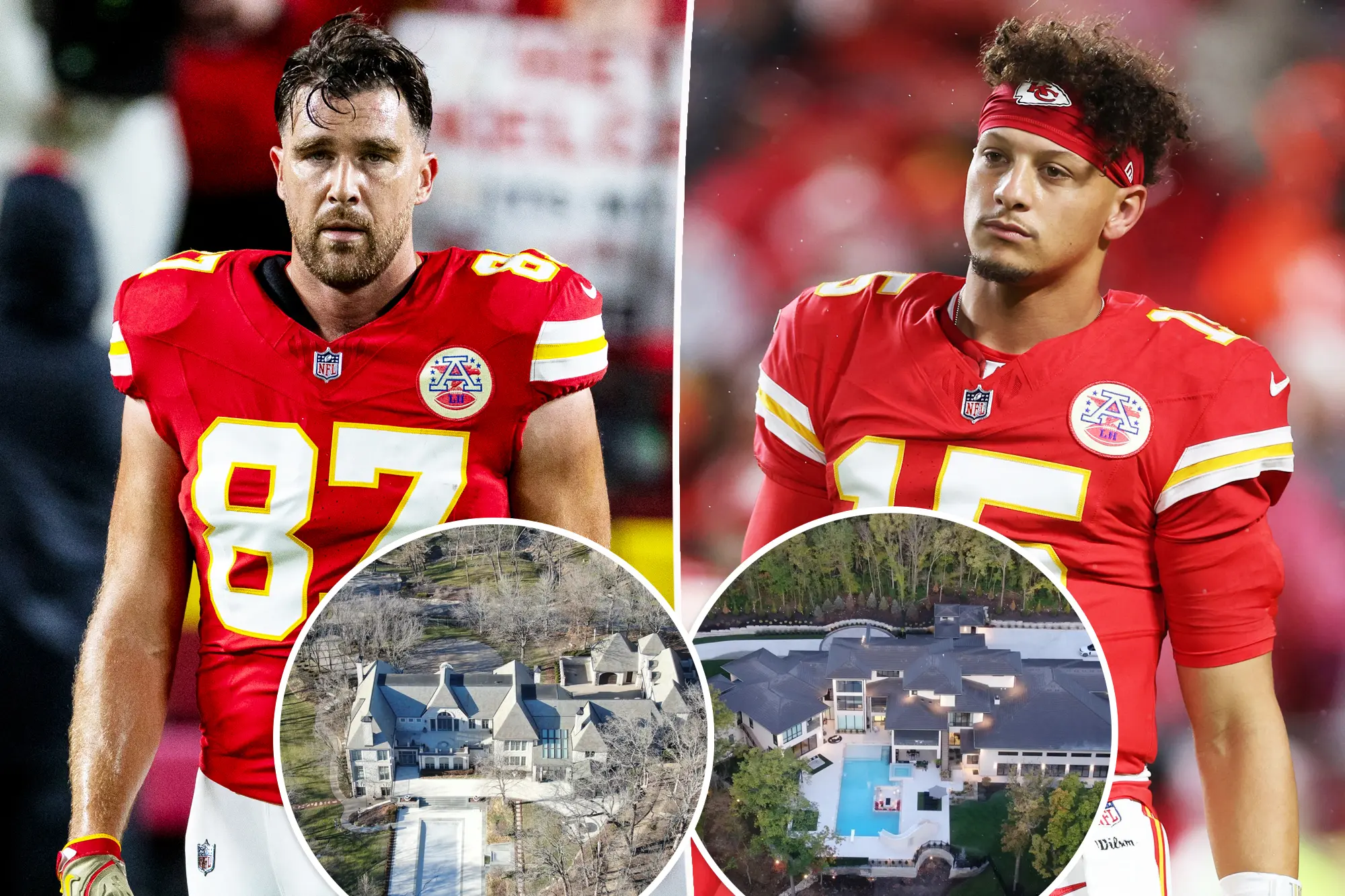 JUST IN: Robbers steal cash from Travis Kelce and Patrick Mahomes' homes in Kansas, damage property. According to local authorities, the robbery occurred sometime late last night, with thieves gaining access to the players' properties and making off with significant amounts of cash. In addition to stealing money, the suspects also caused considerable damage to the properties, though injuries were reported.