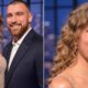 Travis Kelce and Taylor Swift at 2025 AMAs