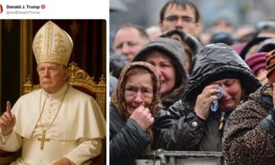President Trump as Pope