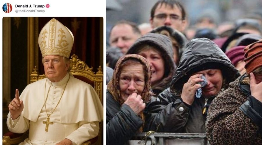 President Trump as Pope