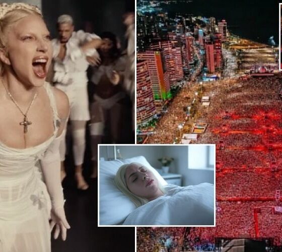 Lady Gaga Brazil Concert