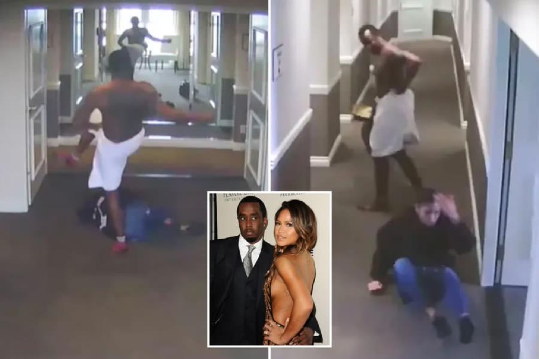 Diddy abusing Cassie Ventura