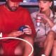 Taylor and Travis Kelce attend Stanley Final Cup