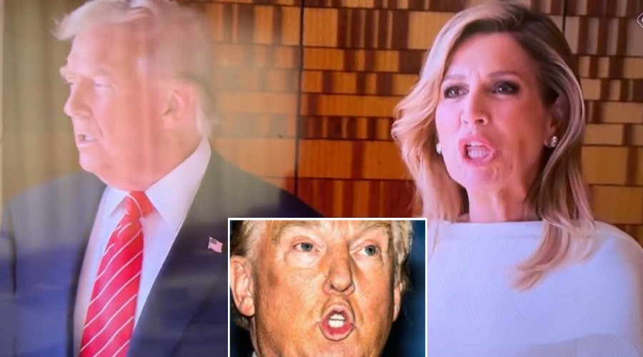 Queen Maxima mocks Trump
