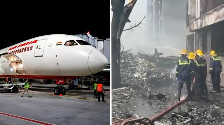 UK bound plane crash in India
