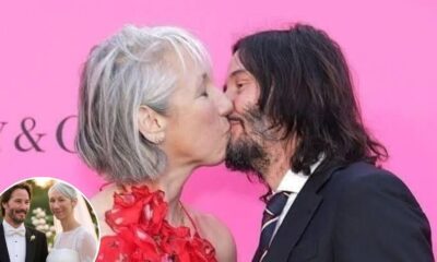 Keanu Reeves and Alexandra Grant