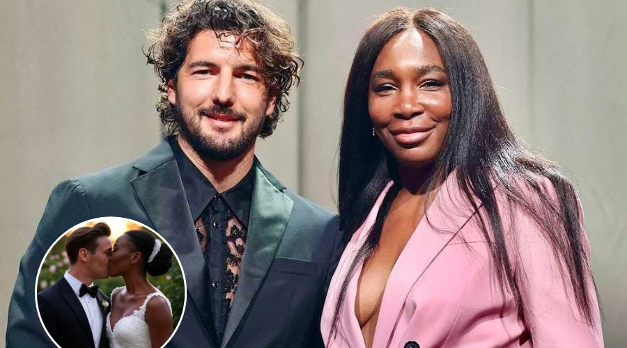 Venus Williams and husband Andrea