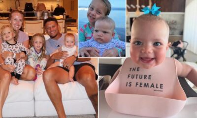 Patrick Mahomes and Family with Children