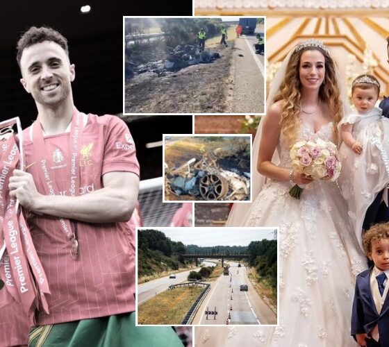 Liverpool star Diogo Jota, 28, dies alongside brother in crash 'fireball' - days after wedding