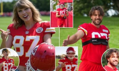 Taylor Swift at the Chiefs Training Camp