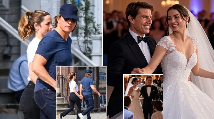 Tom Cruise and Ana De Armas