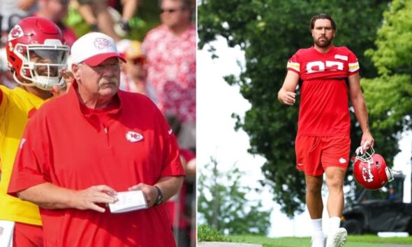 Chiefs Coach Andy Reid Reveals What Travis Kelce Refused To Do At Training Camp