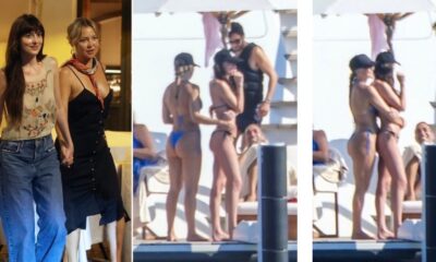 Dakota Johnson and Kate Hudson on a Luxurious Yacht
