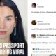 Dua Lipa Passport Photo