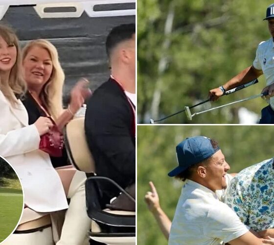 Taylor Swift Makes Picture-Perfect Appearance at Lake Tahoe, Nevada to Support Boyfriend Travis Kelce at the 2025 American Century Championship
