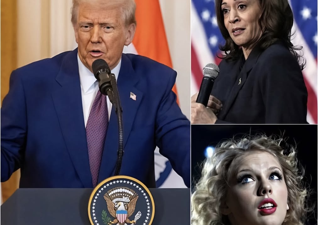 Trump, Kamala and Taylor Swift