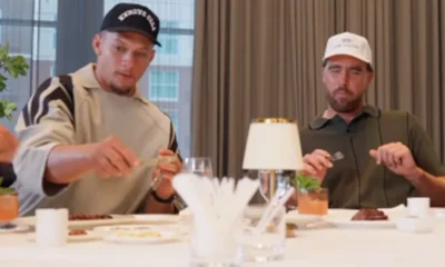 Travis Kelce and Patrick Mahomes