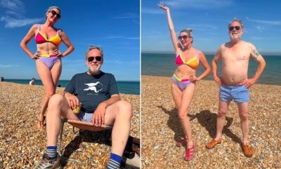 Vic Reeves and Wife Nancy