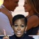 Barack and Michelle Obama and Jennifer Aniston