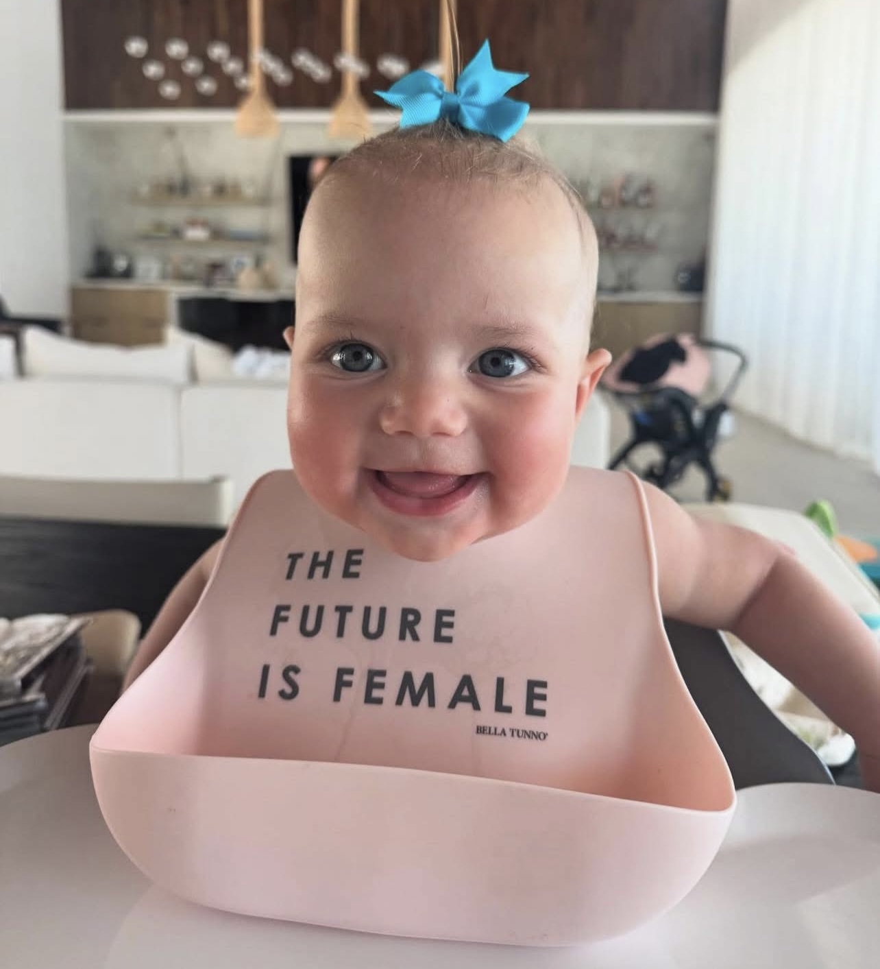 Patrick Mahomes Shares 10 Cute Photos and Videos of New Baby Golden Raye with Wife Brittany and Their Other Two Children, Sterli