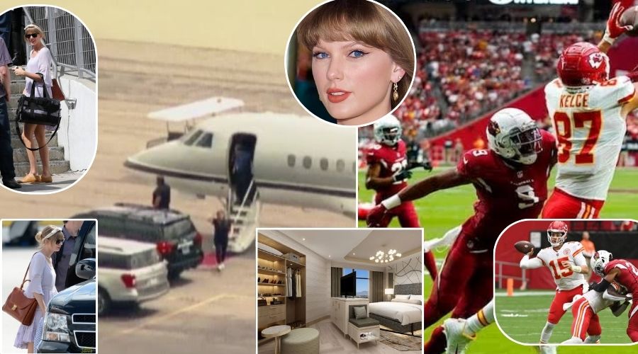 Taylor Swift arrives early for Chiefs game