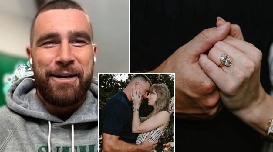 Travis Kelce and Taylor Swift engaged