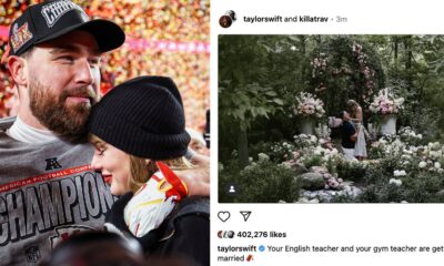 Travis Kelce and Taylor Swift engaged