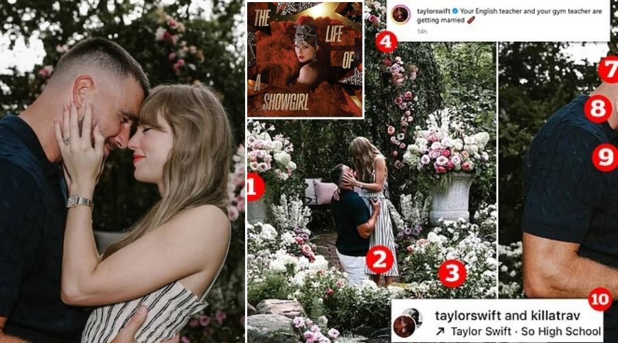 Travis Kelce and Taylor Swift engaged
