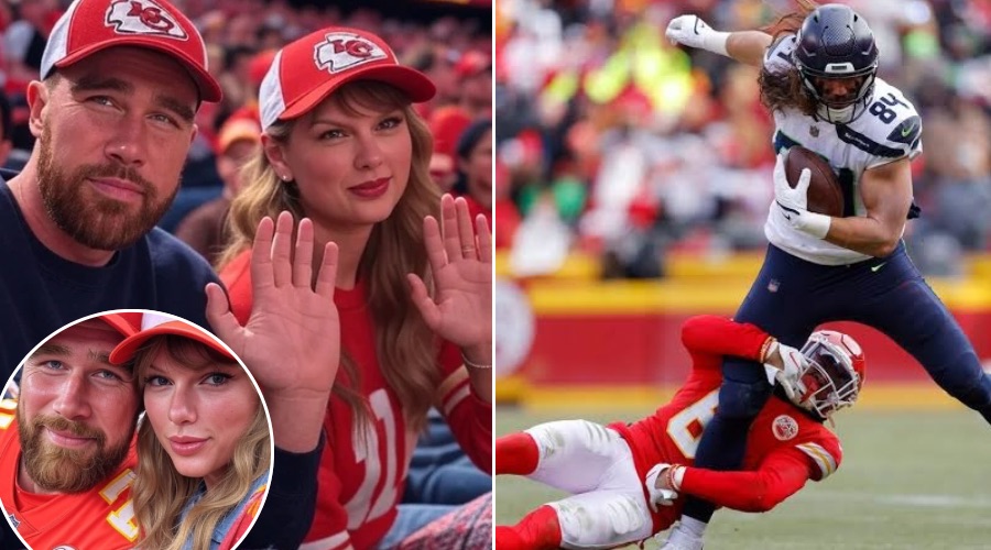 Travis Kelce and Taylor Swift Spotted at Chiefs Game