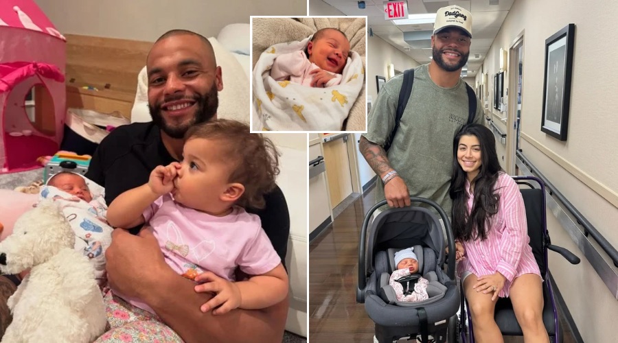 Dak Prescott welcomes new baby
