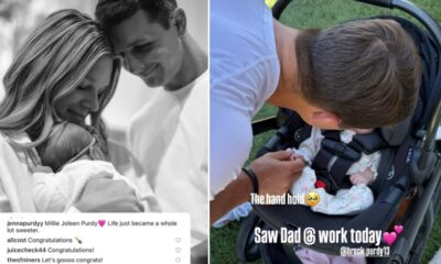 Brock Purdy Welcomes First Child