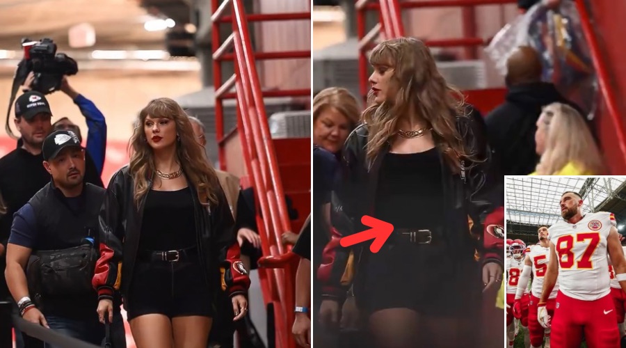 Taylor Swift at Chiefs game