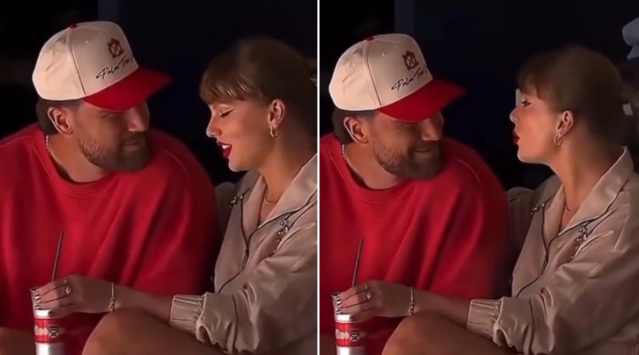 Taylor Swift and Travis Kelce