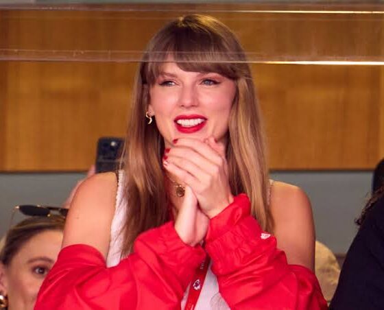 Taylor Swift at Chiefs game