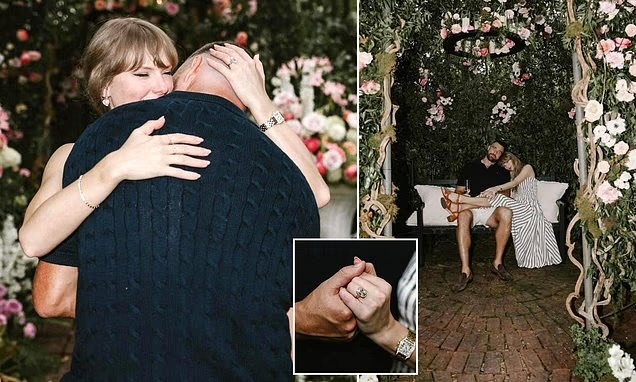 Travis Kelce and Taylor Swift engaged