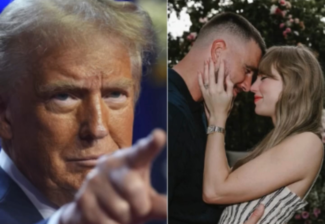 Trump reacts to Taylor Swift and Travis Kelce engagement