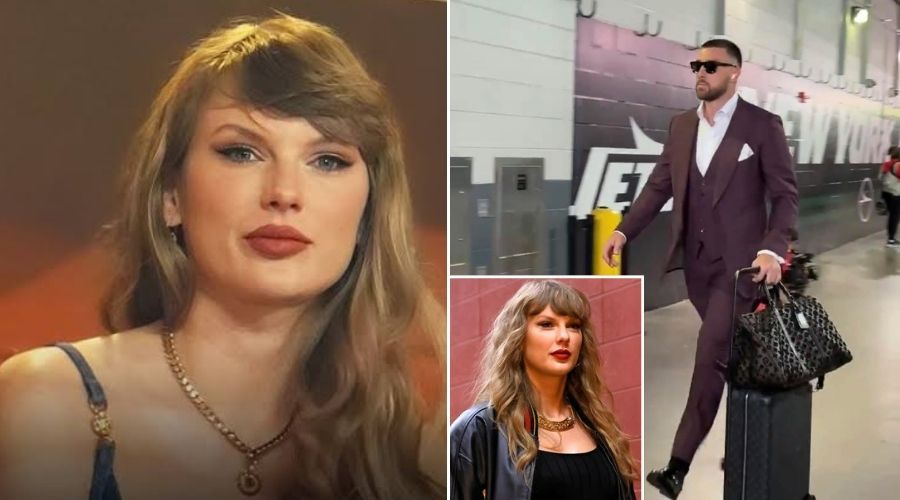 BREAKING: “She’s PREGNANT!!” Taylor Swift CAUGHT HIDING Again as She Sneaks In to Support Fiancé Travis Kelce at the Chiefs vs. Giants Game - But This Time New Photos Reveal Noticeable Weight Gain and a Clear Gesture to Hide a Baby Bump… See Photos