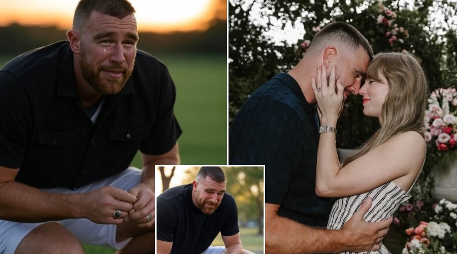 Watch Newly Released Full Video of Travis Kelce’s ‘Nervous’ Proposal to Taylor Swift with Sweaty Palms, Tears, and Stumbling Over Words: ‘Tay, will will you honor me the do, and… excuse me, I’m nervous… so Tay, will you…’