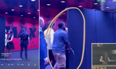 Taylor Swift sneak in to the Chiefs game