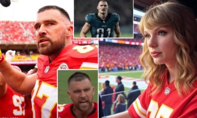 New Photos of Taylor Swift at the Chiefs VS Eagles Game Revealed - Why Travis Kelce Was Frustrated After Refs Ignored Penalties, and the Moment That Enraged Him Most “Catching Taylor Looking at the Eagles’ Tight End”