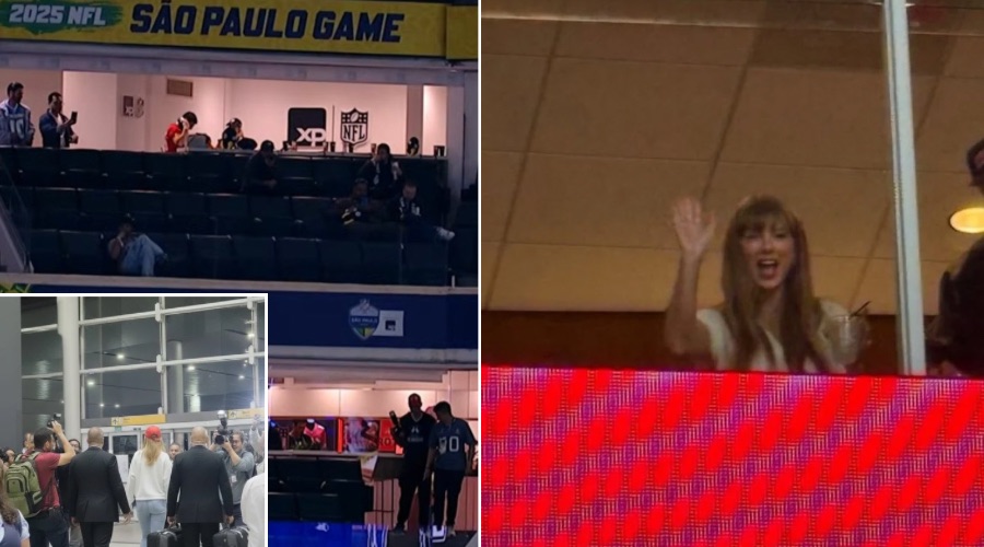 Taylor Swift CAUGHT at the Chiefs vs Chargers game waving to fans, here’s how she got in SECRETLY without anyone noticing