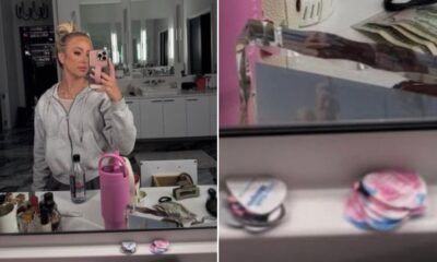 Brittany Mahomes flaunts new phone husband GIFTED her… plus CASH! Fans can’t stop talking about one detail in the photo… and it belongs to Taylor Swift