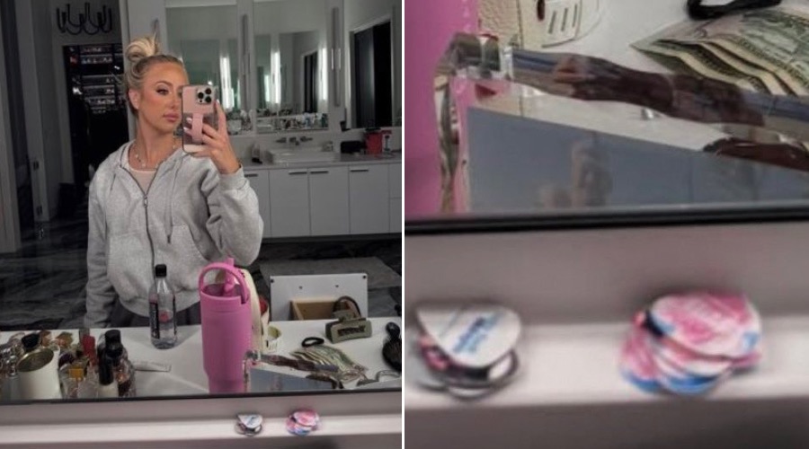 Brittany Mahomes flaunts new phone husband GIFTED her… plus CASH! Fans can’t stop talking about one detail in the photo… and it belongs to Taylor Swift