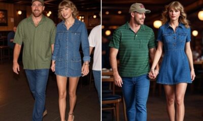 Taylor Swift and Travis Kelce Arrive Hand-in-Hand and Steal the Spotlight at the Soft Launch of 1587 Prime, Travis’s New Steakhouse
