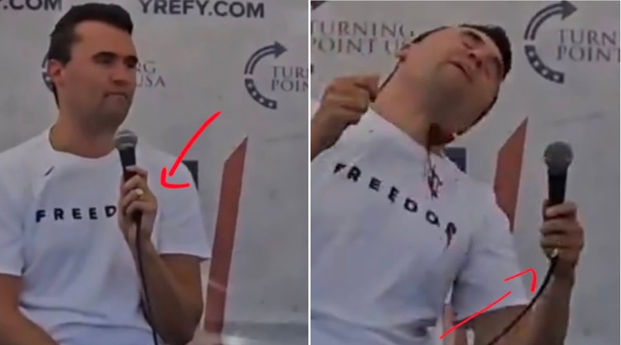 Suspicious Details Emerge as Newly Released Footage Leaves Viewers Baffled: How Did Charlie Kirk’s Ring Move After He Was Shot? Comparisons to ‘Ukraine Girl in NC’ Spark False Flag Suspicions